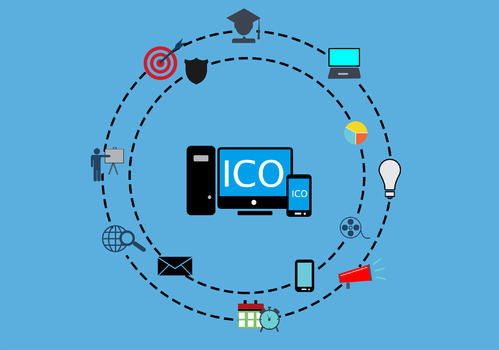 ICO概念图图片素材免费下载