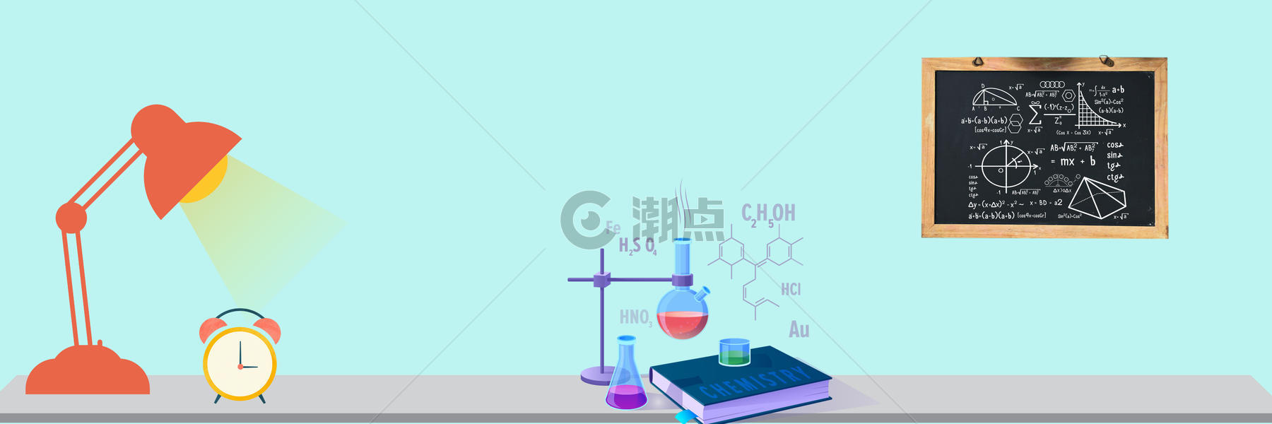 家庭化学实验作业图片素材免费下载