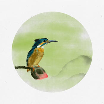 小鸟国画图片素材免费下载