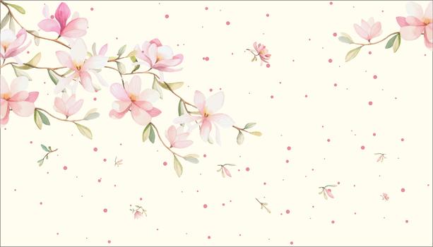 彩绘花朵素材图片素材免费下载