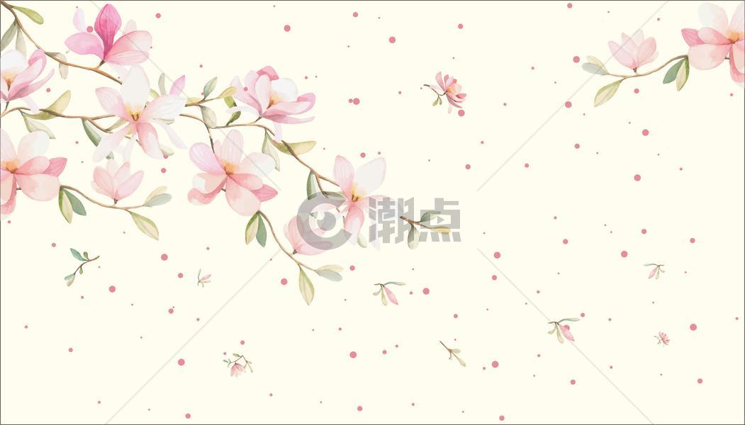 彩绘花朵素材图片素材免费下载