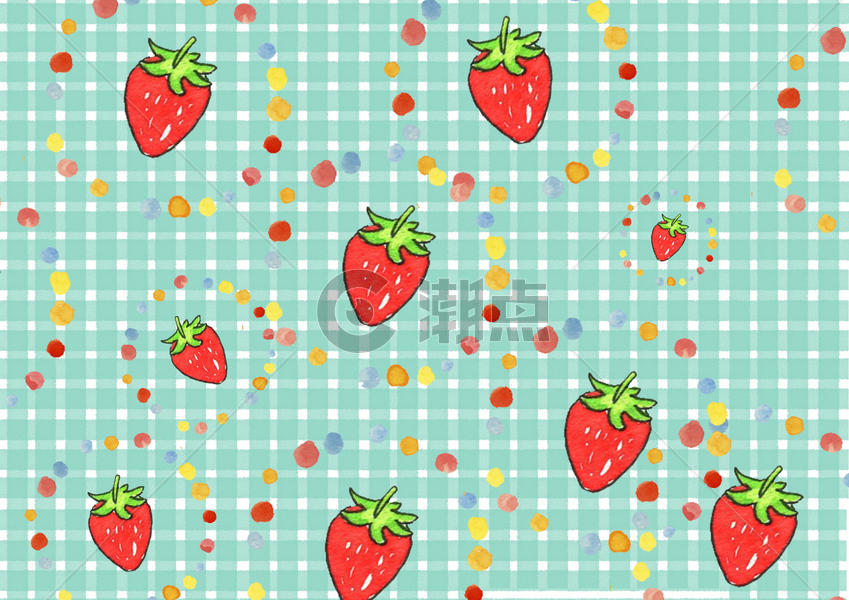 壁纸草莓图片素材免费下载