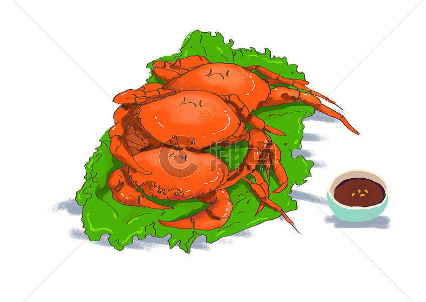 美食 螃蟹图片素材免费下载