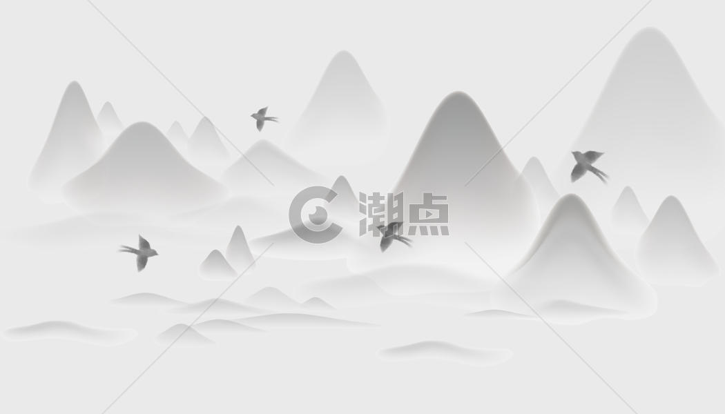 中国风云雾山图片素材免费下载
