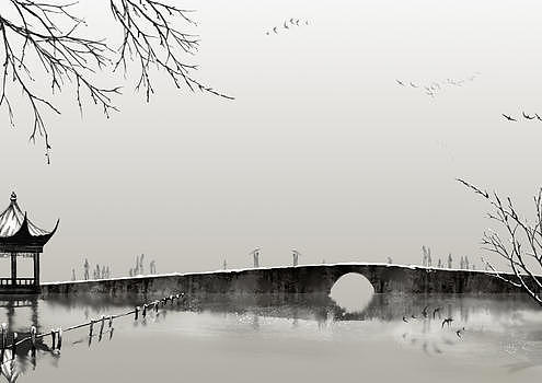 断桥残雪图片素材免费下载