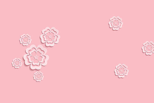 粉色花瓣立体背景图片素材免费下载