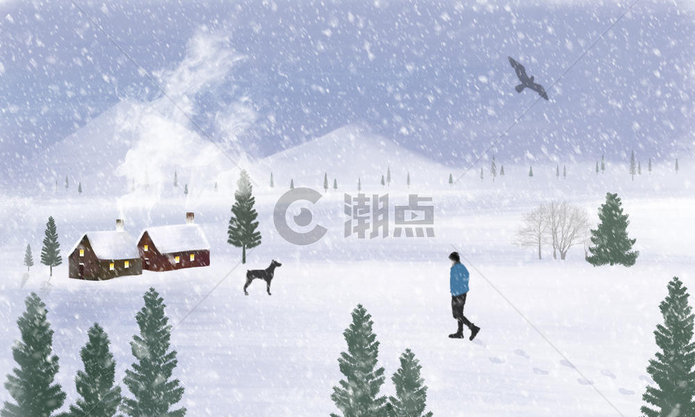 冬季风景图片素材免费下载