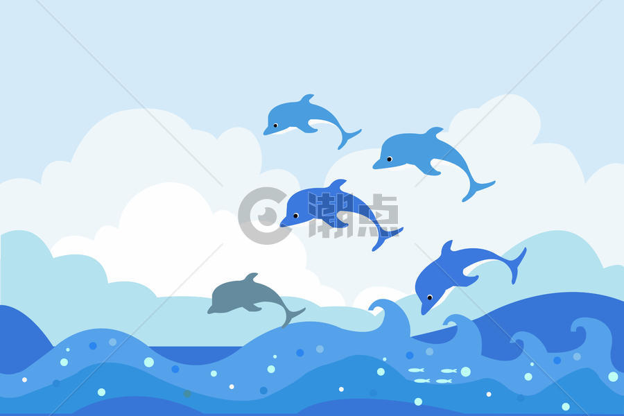 海豚图片素材免费下载