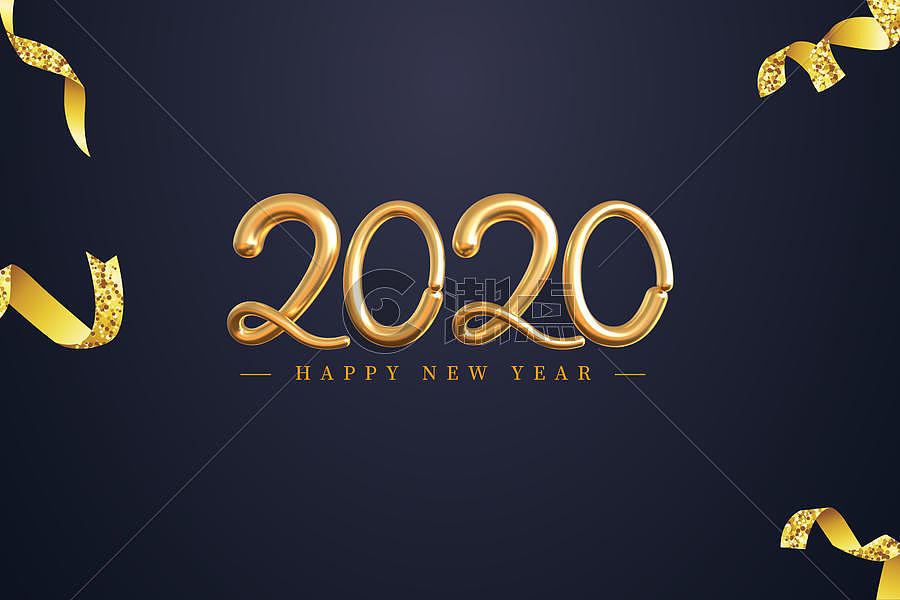 2020新年背景图片素材免费下载