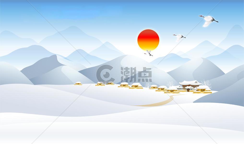 中国风回家图片素材免费下载