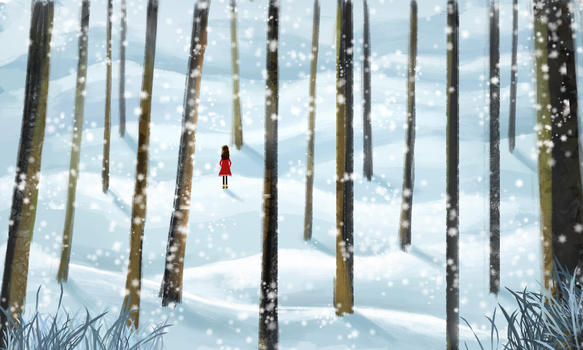 冬季树林图片素材免费下载