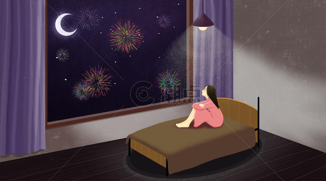 思念插画原画55553088图片素材免费下载 编号16645 潮点视频 