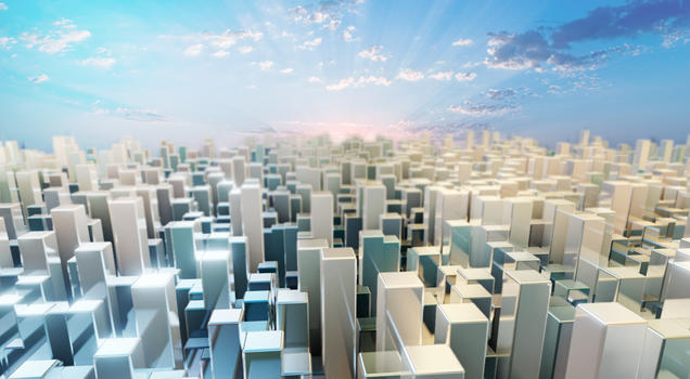 3D科技城市图片素材免费下载