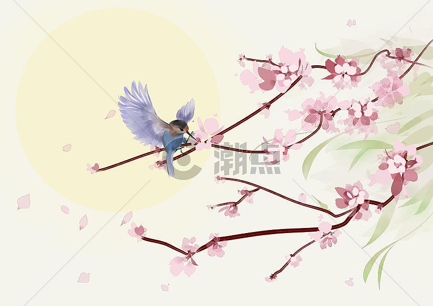 立春插画原画3507*2480图片素材免费下载-编号16898-潮点视频