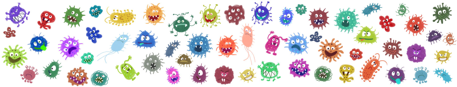 细菌病毒元素图片素材免费下载
