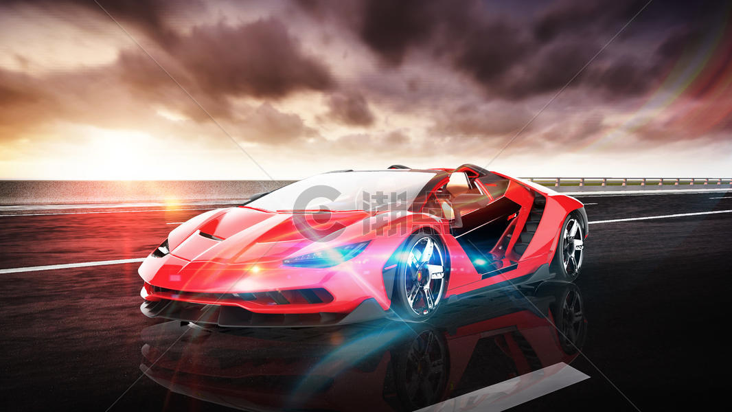 超酷跑车背景图片素材免费下载