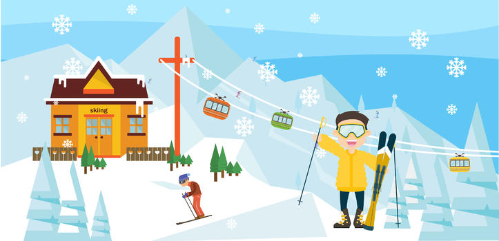 滑雪旅行图片素材免费下载
