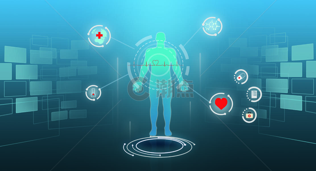 人工智能健康医疗科技图片素材免费下载