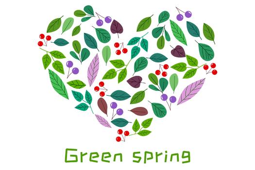 春天绿色元素图片素材免费下载