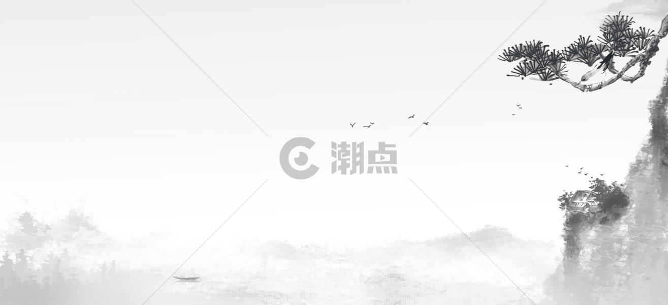 中国风水墨背景图图片素材免费下载