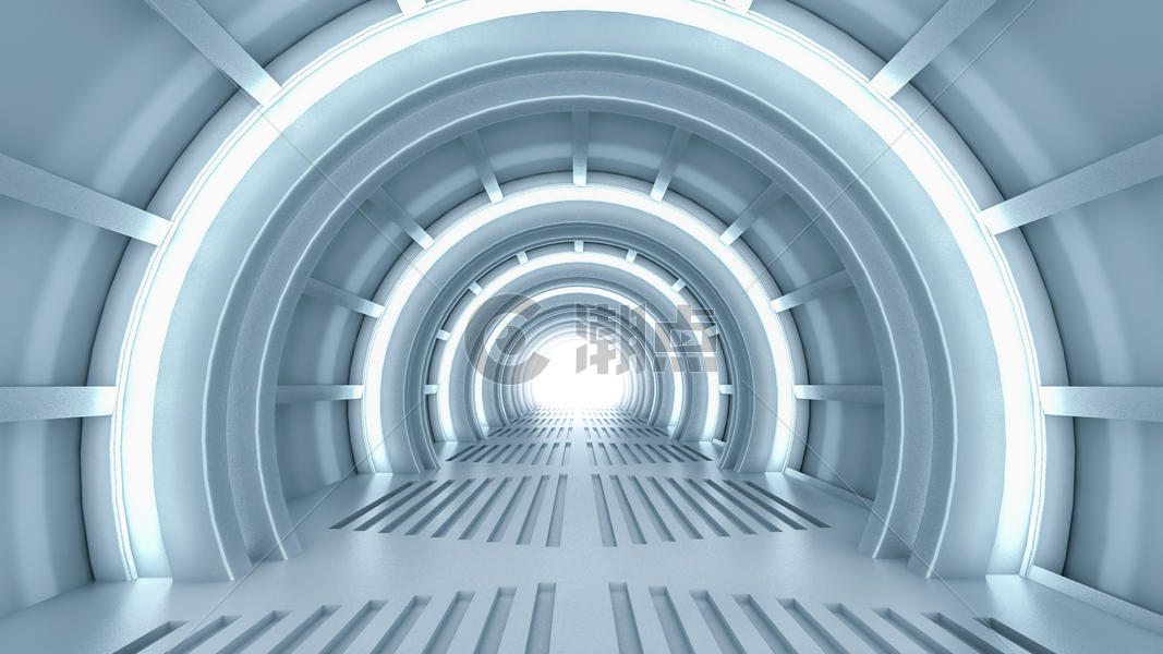 未来科幻隧道图片素材免费下载