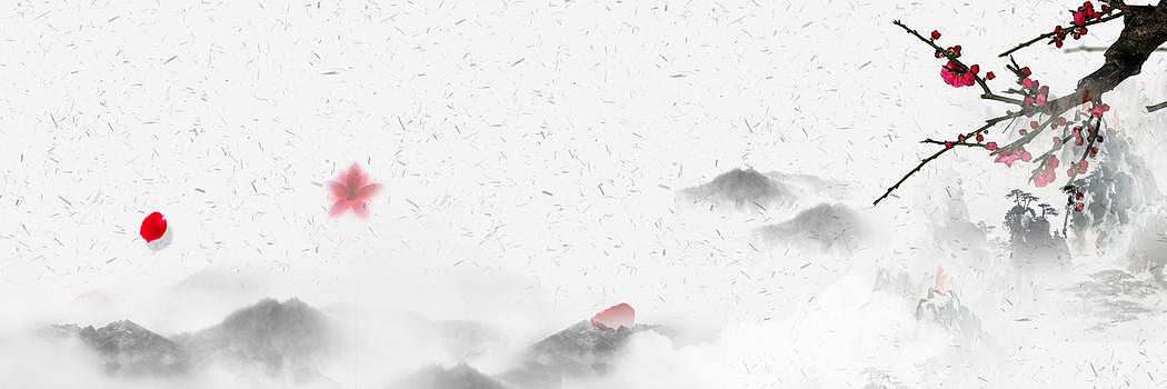 淡雅中国风山水画图片素材免费下载