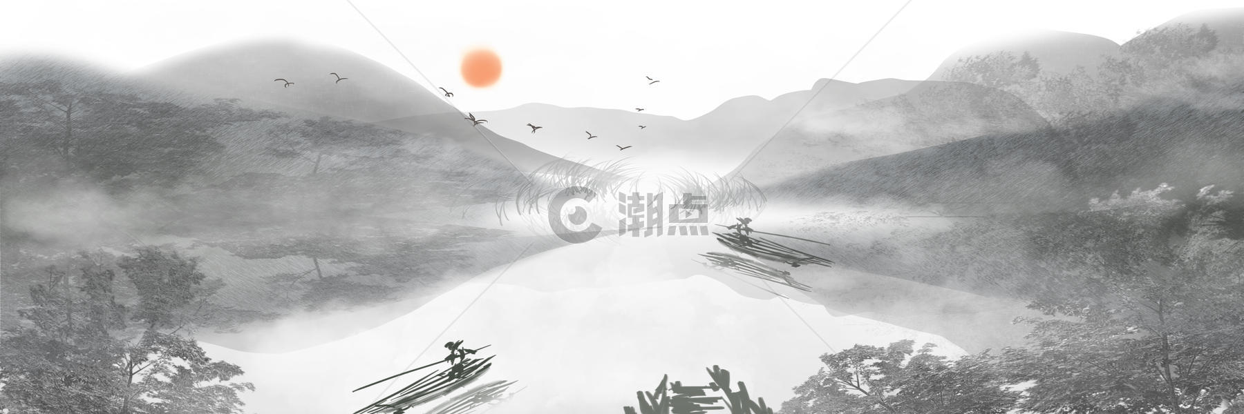 中国风山水风景图片素材免费下载