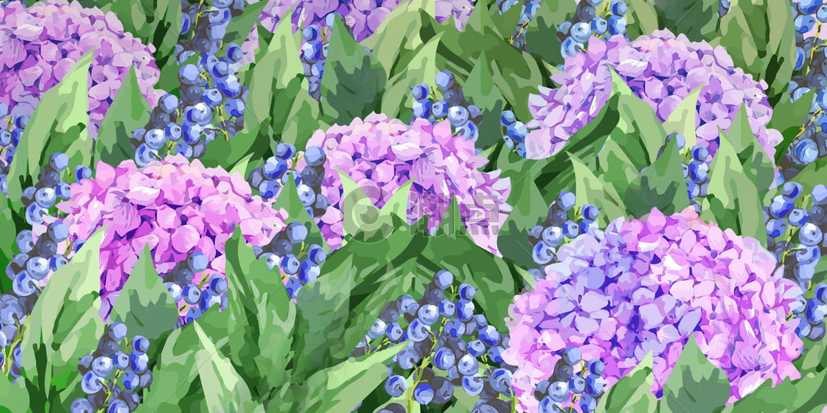 花卉元素背景图片素材免费下载