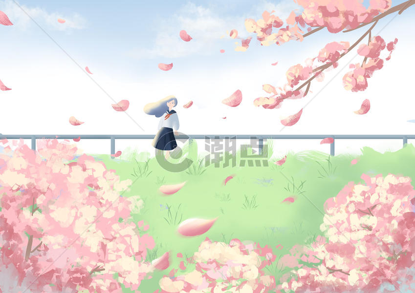 樱花季图片素材免费下载