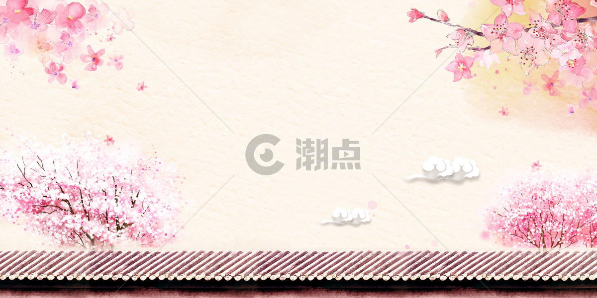 粉色樱花图片素材免费下载