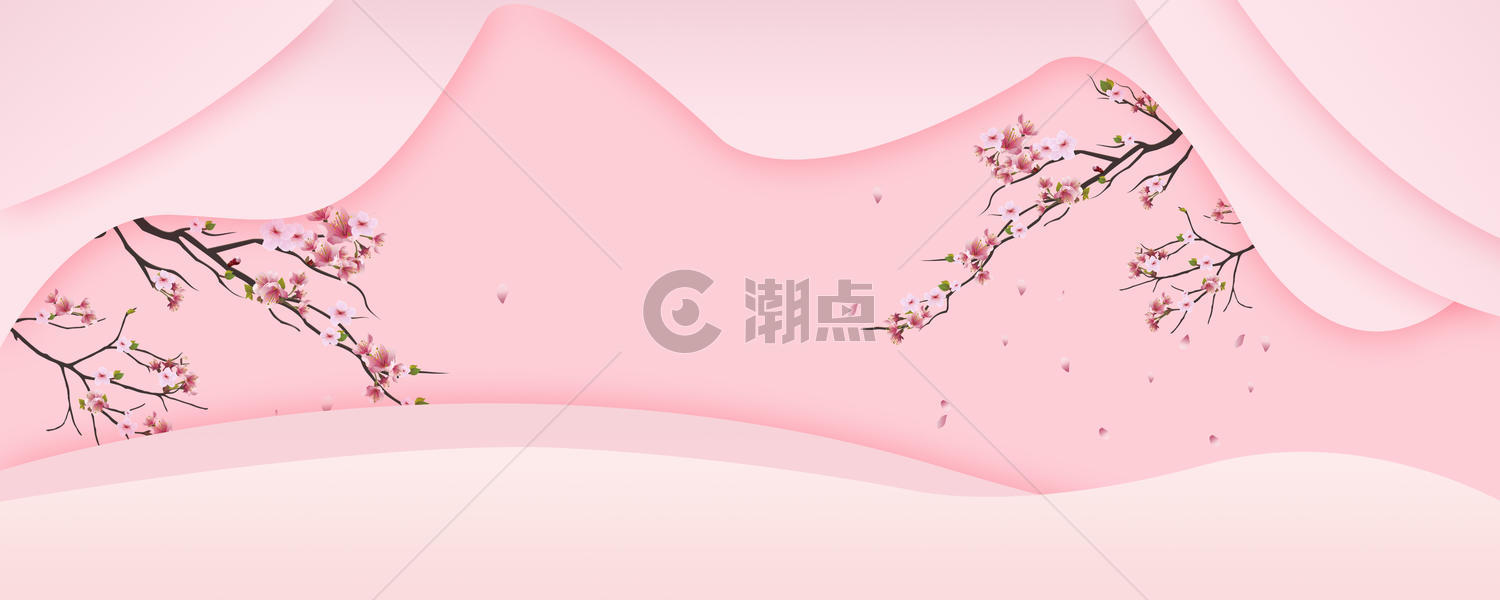 粉色梦幻海报背景图片素材免费下载