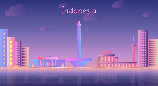 印度尼西亚地标建筑图片素材免费下载