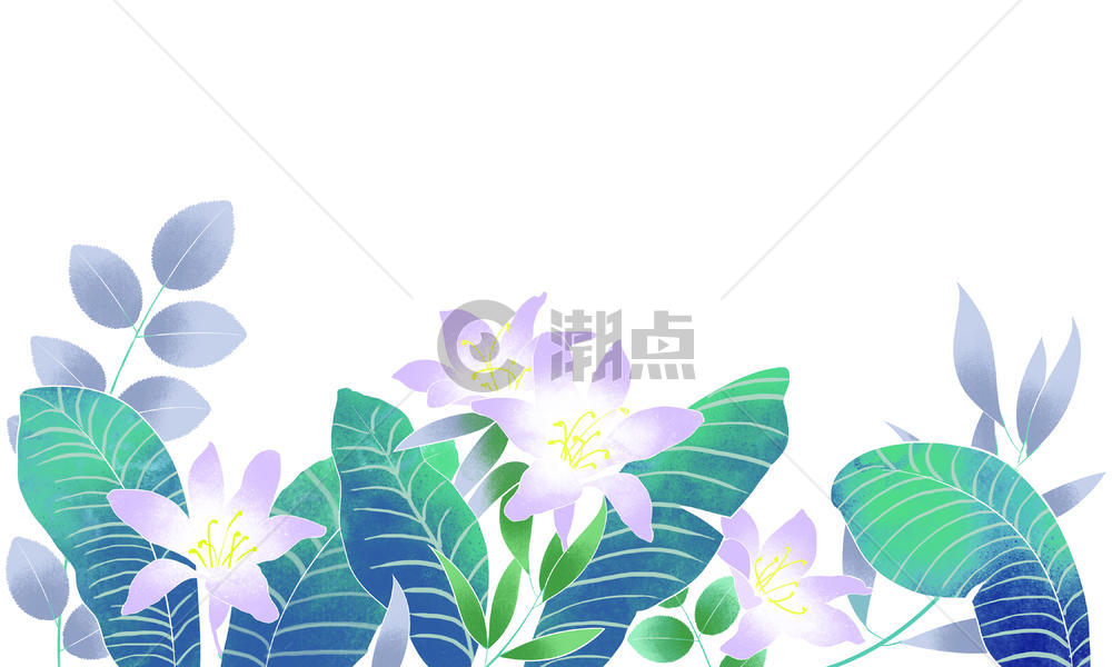 粉紫色花卉背景图片素材免费下载