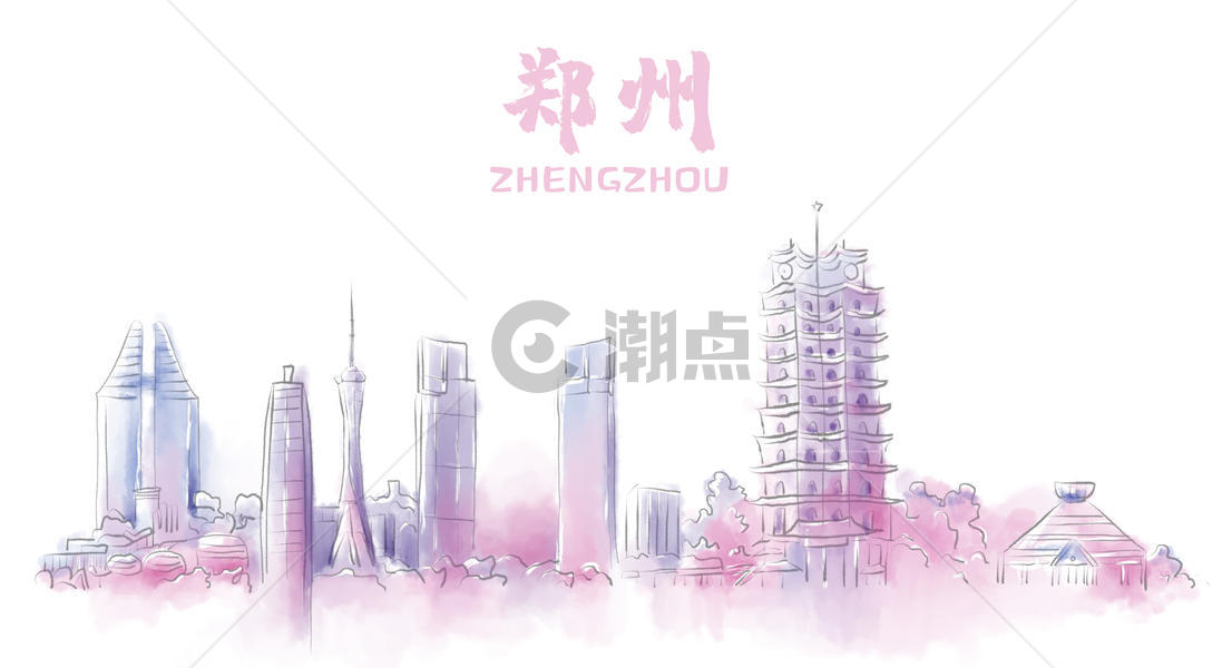 郑州地标建筑图片素材免费下载