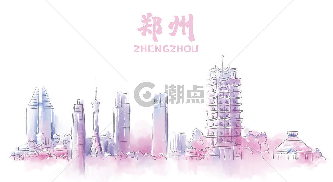 郑州地标建筑图片素材免费下载