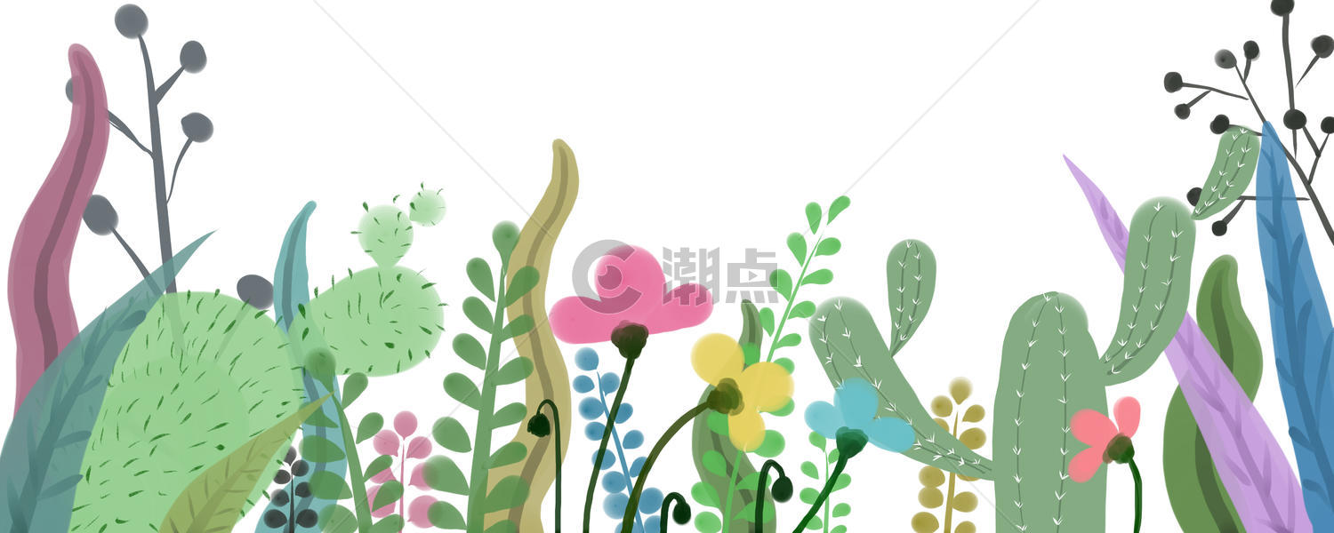 植物花卉边框图片素材免费下载