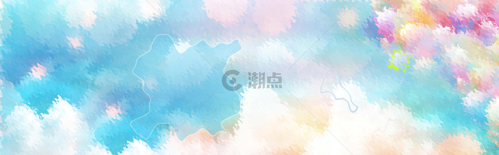小清新banner背景图片素材免费下载