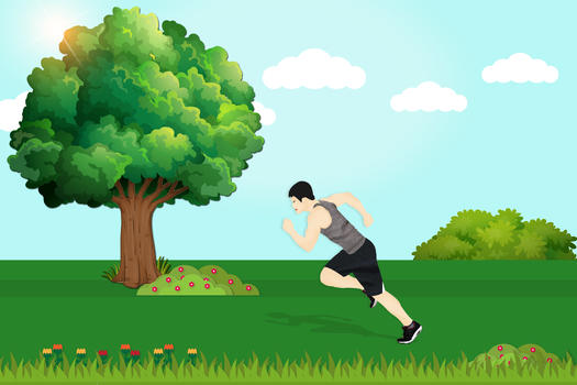 健康运动跑步的人图片素材免费下载