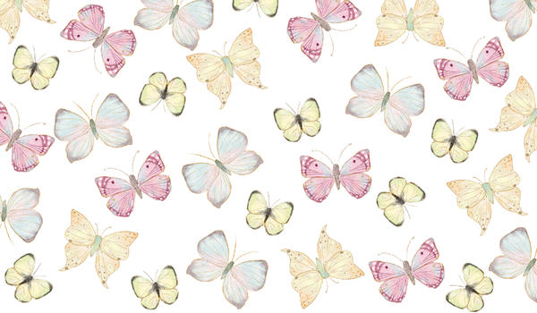 水彩蝴蝶背景图片素材免费下载