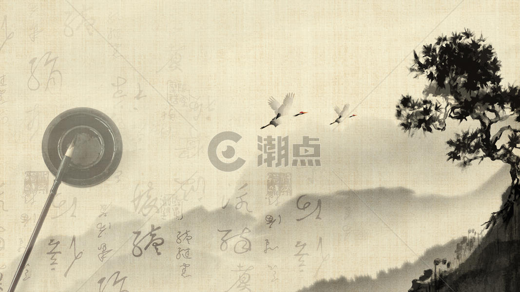 中国书法与国画图片素材免费下载