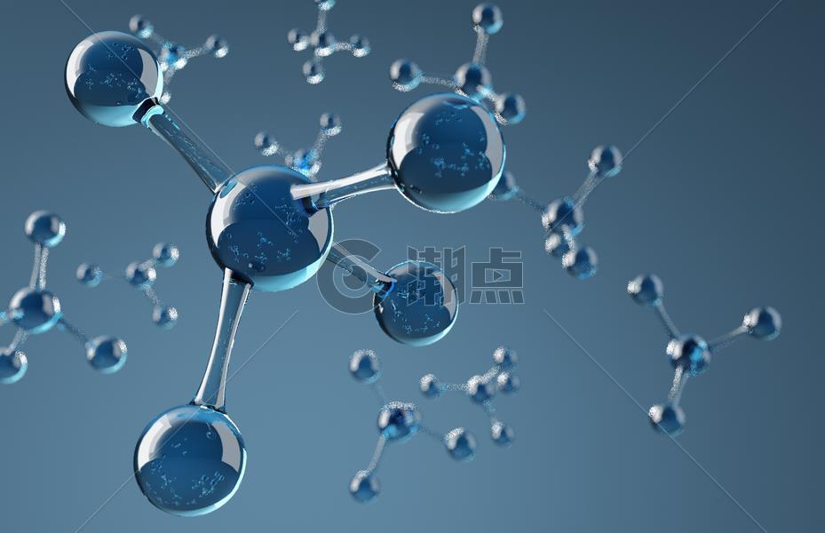 医疗分子结构背景图片素材免费下载
