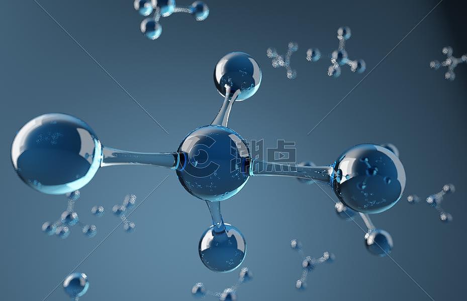 科技医疗分子结构背景图片素材免费下载