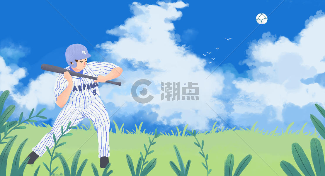 棒球男孩图片素材免费下载