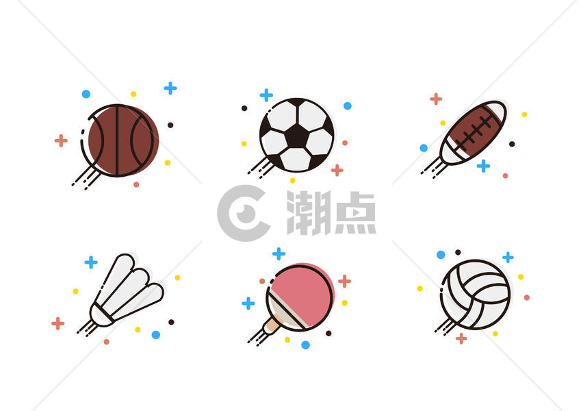球类图标icon图片素材免费下载