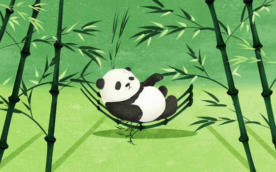 国宝熊猫图片素材免费下载