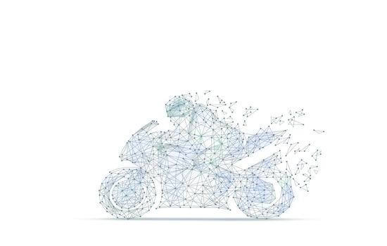 线条科技摩托赛车背景图片素材免费下载