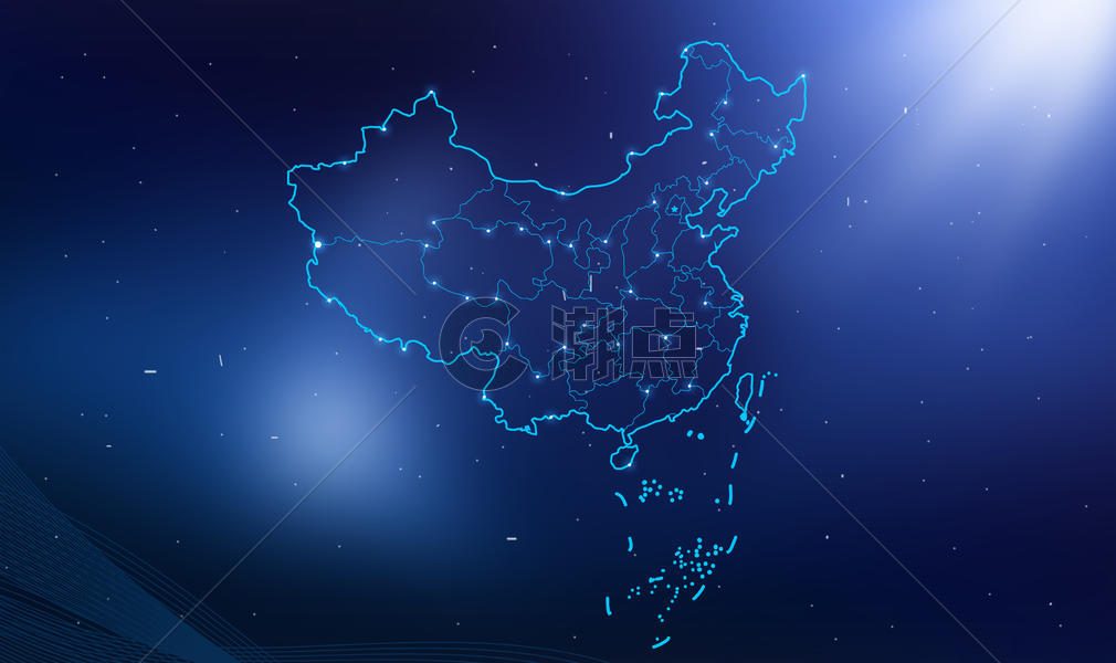科技中国背景图片素材免费下载