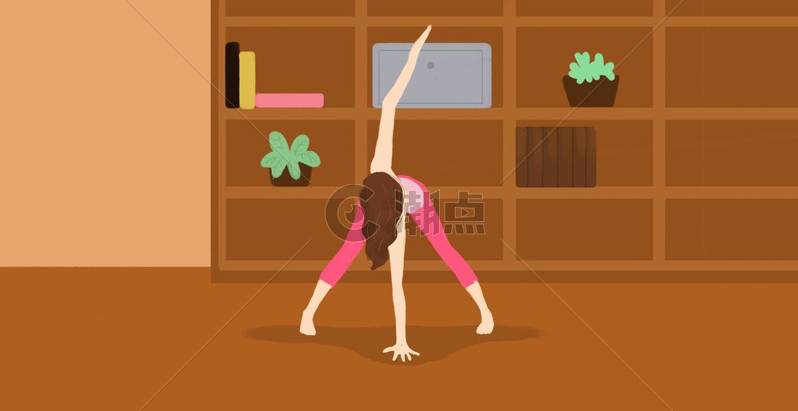 瑜伽健身图片素材免费下载