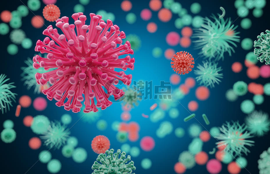 细菌病毒背景图片素材免费下载