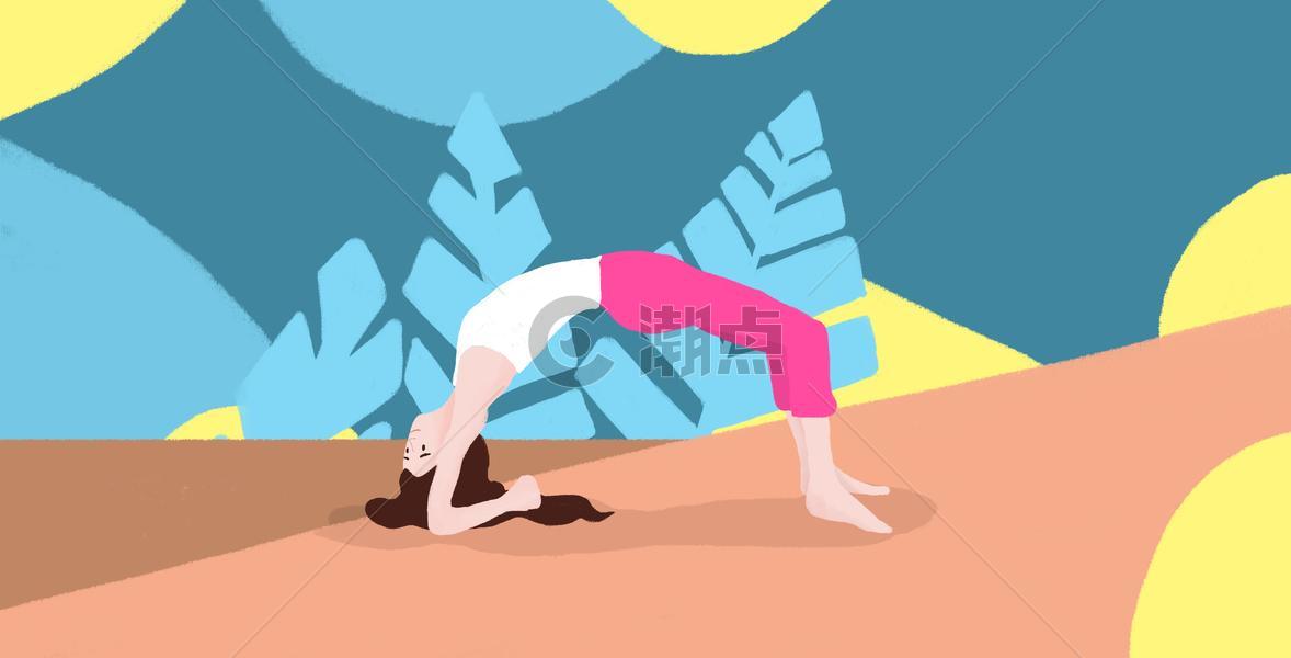 瑜伽运动健身图片素材免费下载
